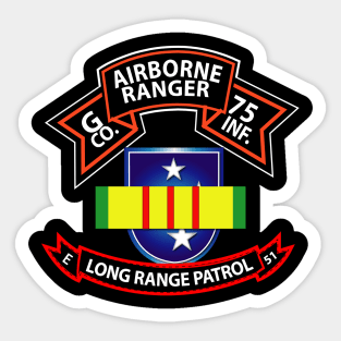 G Co 75th Ranger - 23rd ID VN Ribbon - LRSD Sticker